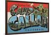 Greetings from Camp Callan, California-null-Framed Art Print