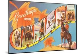 Greetings from Canada-null-Mounted Art Print