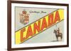 Greetings from Canada-null-Framed Art Print