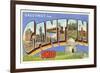 Greetings from Canton, Ohio-null-Framed Premium Giclee Print