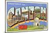 Greetings from Canton, Ohio-null-Mounted Art Print