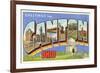 Greetings from Canton, Ohio-null-Framed Art Print