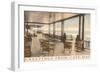 Greetings from Cape May, New Jersey, Veranda-null-Framed Art Print