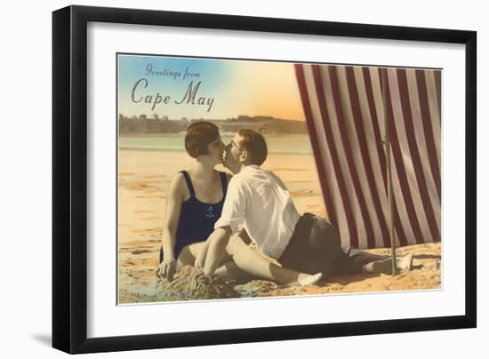 Greetings from Cape May, New Jersey-null-Framed Art Print