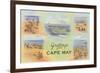 Greetings from Cape May, New Jersey-null-Framed Premium Giclee Print