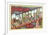 Greetings from Charleston, West Virginia-null-Framed Premium Giclee Print