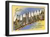 Greetings from Chattanooga, Tennessee-null-Framed Art Print