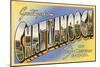 Greetings from Chattanooga, Tennessee-null-Mounted Art Print