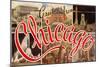 Greetings from Chicago, Illinois-null-Mounted Art Print