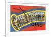 Greetings from Chillicothe, Ohio-null-Framed Premium Giclee Print