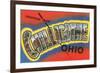 Greetings from Chillicothe, Ohio-null-Framed Premium Giclee Print