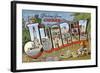 Greetings from Ciudad Juarez, Mexico-null-Framed Art Print