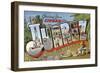 Greetings from Ciudad Juarez, Mexico-null-Framed Art Print
