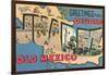 Greetings from Ciudad Juarez, Old Mexico-null-Framed Art Print