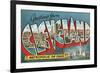 Greetings from Cleveland, Metropolis of Ohio-null-Framed Giclee Print