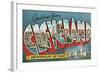 Greetings from Cleveland, Metropolis of Ohio-null-Framed Giclee Print