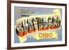 Greetings from Cleveland,Ohio-null-Framed Art Print