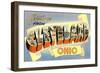 Greetings from Cleveland,Ohio-null-Framed Art Print