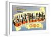 Greetings from Cleveland,Ohio-null-Framed Art Print