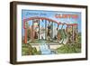 Greetings from Clintonm Tennessee-null-Framed Art Print