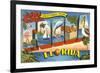 Greetings from Cocoa, Florida-null-Framed Art Print