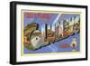 Greetings from Colombus, Ohio-null-Framed Art Print