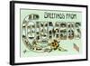 Greetings from Columbus-null-Framed Art Print