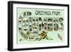 Greetings from Columbus-null-Framed Premium Giclee Print