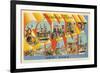 Greetings from Coney Island, New York-null-Framed Premium Giclee Print