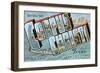 Greetings from Corpus Christi, Texas, Wonder City of the South-null-Framed Giclee Print