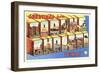 Greetings from Corpus Christi, Texas-null-Framed Art Print