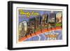 Greetings from Dallas, Texas-null-Framed Art Print