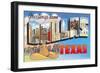 Greetings from Dallas, Texas-null-Framed Art Print