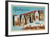 Greetings from Dayton, Ohio-null-Framed Art Print