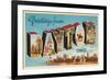 Greetings from Dayton, Ohio-null-Framed Premium Giclee Print