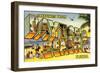 Greetings from Daytona Beach, Florida-null-Framed Art Print