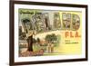 Greetings from Deland, Florida-null-Framed Premium Giclee Print