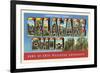 Greetings from Delaware, Ohio-null-Framed Premium Giclee Print