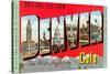 Greetings from Denver, Colorado-null-Stretched Canvas