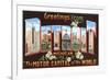 Greetings from Detroit, Michigan, the Motor Capital of the World-null-Framed Giclee Print