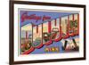 Greetings from Duluth, Minnesota-null-Framed Premium Giclee Print