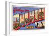 Greetings from Duluth, Minnesota-null-Framed Art Print