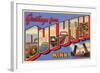 Greetings from Duluth, Minnesota-null-Framed Art Print