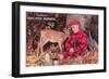 Greetings from Eagle River, Wisconsin-null-Framed Art Print