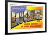 Greetings from Eau Claire, Wisconsin-null-Framed Art Print