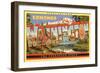 Greetings from Edmonds, Washington-null-Framed Art Print