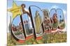 Greetings from El Paso, Texas-null-Mounted Premium Giclee Print