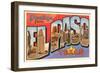 Greetings from El Paso, Texas-null-Framed Art Print