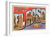 Greetings from El Paso, Texas-null-Framed Art Print