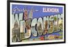 Greetings from Elkhorn, Wisconsin-null-Framed Art Print